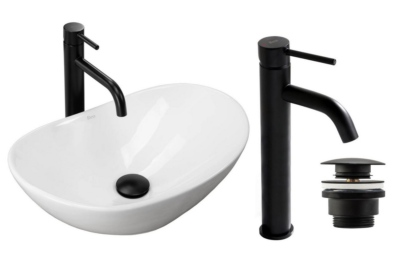 GTM Design Waschbecken Glanz - Modern Waschbecken - ohne Überlaufloch - Elegant GTM Design Waschbecken Glanz - Modern Waschbecken - ohne Überlaufloch - Elegant von GTM Design