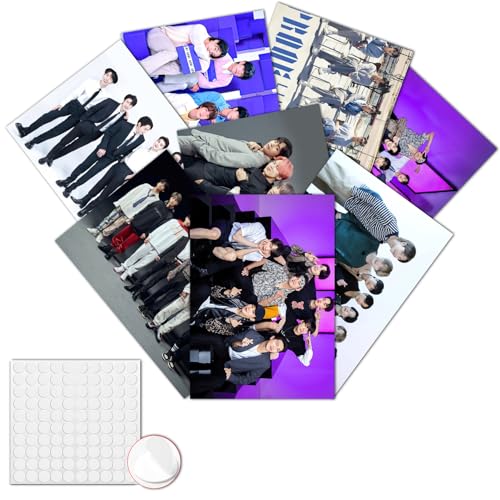 GTOTd BTS Poster 8 Stück 42 x 29cm (16.5" x 11.4") Cartoon Anime Film Merch Party Ungerahmte Version HD Leinwanddruck Poster für Wohnzimmer Schlafzimmer Club Wand Kunst Dekor von GTOTd