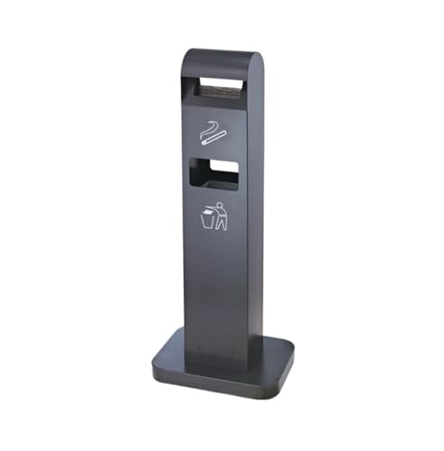 GTOULHH Mülleimer, Outdoor Outdoor-Mülleimer Wetterfester Standaschenbecher Mülleimer Staub Mülleimer Abfallbehälter von GTOULHH