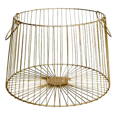 Wäschesammler Wäschetonne Badezimmer-Wäschekorb Für Schmutzige Kleidung, Stapelbarer Mehrzweck-Aufbewahrungsbehälter Aus Metalldrahtgeflecht Laundry Basket Wäschesammler Wäschetonne Badezimmer-Wäschekorb Für Schmutzige Kleidung, Stapelbarer Mehrzweck-Aufbewahrungsbehälter Aus Metalldrahtgeflecht Laundry Basket von GTOULHH