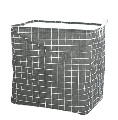 Wäschesammler Wäschetonne Zusammenklappbarer Wäschekorb Aus Baumwolle Und Leinen, Sortierbeutel Für Kleidung, Staubdicht, Wasserdicht Laundry Basket(J) von GTOULHH