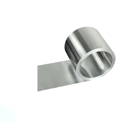 Aluminium-Metall 1060 Aluminiumstreifen, Dicke 0,1 mm, 0,15 mm, 0,2 mm, 0,3 mm, 0,4 mm, 0,5 mm, Aluminiumfolie, dünne Blechplatte, Unterlegscheibe, Länge 1 Meter, 2 Meter dekorativ biegbar(Size:0.4x10 von GTPBAO