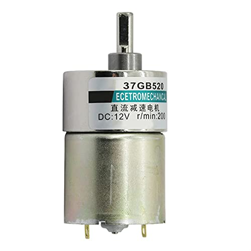 Energiewissenschaft DC Mikrozahnrad-Reduziermotor, 12V 24V 5RPM bis 600 U / min, 37 mm Durchmesser Getriebemotor, niedrige Geschwindigkeit einstellbar motor-Projekte ( Size : 100rpm , Color : 24V moto Energiewissenschaft DC Mikrozahnrad-Reduziermotor, 12V 24V 5RPM bis 600 U / min, 37 mm Durchmesser Getriebemotor, niedrige Geschwindigkeit einstellbar motor-Projekte ( Size : 100rpm , Color : 24V moto von GTPBAO