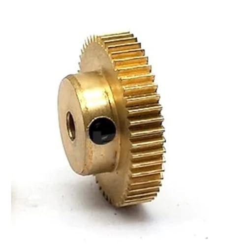 GTPBAO 0,5 Modul 24T Messing-Stirnrad 13mm Durchmesser 5mm Zähne Dickes zylindrisches Zahnrad 0,5M Ritzel mit geraden Zähnen Wellenteile(Bore 6.35mm) von GTPBAO