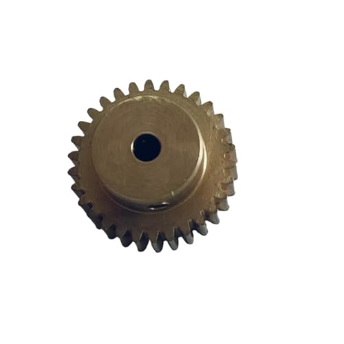 GTPBAO 1 Stück 0,7 Modul 20T Messing gerade Zähne Zahnrad mit Stufe 0,7M 20 Zähne zylindrisches Zahnrad 3mm 3,17mm 4mm 5mm 6mm Bohrung Lenkungshardware(6MM BORE) von GTPBAO