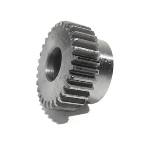 GTPBAO 1 Stück 0,7 Modul 27 Zähne Kohlenstoffstahl-Stirnrad mit Stufe 0,7 m 27 Zähne gerade Zähne Zahnrad 20,3 mm Durchmesser Ritzel Lenkungshardware(3mm bore) von GTPBAO