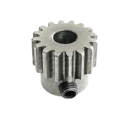GTPBAO 1 Stück 0,7 Modul Aluminiumlegierung Zylindrisches Zahnrad 24T Gerade Zähne Ritzel 0,7M 24 Zähne Stirnradgetriebe mit Stufe Lenkungshardware(6mm) von GTPBAO