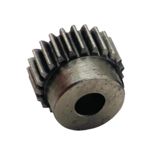 GTPBAO 1 Stück 0,7 Modul zylindrisches Zahnrad 0,7 m 23 Zähne Kohlenstoffstahl-Stirnrad mit Stufe 5 mm Zahnstärke gerades Zahnritzel Lenkungshardware(3.17mm bore) von GTPBAO