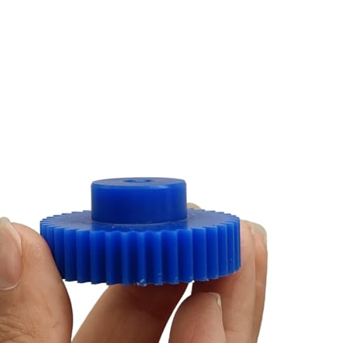 GTPBAO 1 Stück 1,5 Modul 20 Zähne Nylon-Stirnrad mit Stufe, gerade Zähne, zylindrisches Ritzel, 1,5 m, 20 Zähne, 15 mm Zahnstärke, Motorgetriebe Lenkungshardware(8MM BORE) von GTPBAO