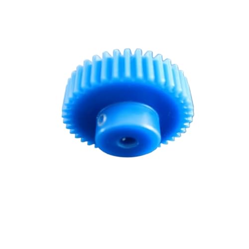 GTPBAO 1 Stück 1,5 Modul 25 Zähne Stirnrad mit Stufe 40,5 mm Durchmesser, 15 mm Zahnstärke, gerade Zähne, zylindrisches Kunststoffritzel Lenkungshardware(10mm bore) von GTPBAO