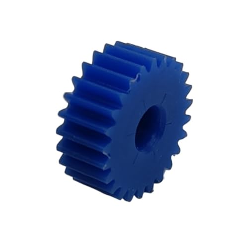 GTPBAO 1 Stück 1,5 Modul blaues Nylon-Stirnrad 6 mm Prozessloch flaches zylindrisches Zahnrad 1,5 m 12 t 15 t 17 t 21 t 23 t 25 t 27 Zähne Zahnrad Lenkungshardware(20 Teeth) von GTPBAO