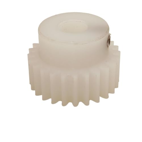 GTPBAO 1 Stück 1 Modul 15 Zähne Kunststoff Stufenstirnrad 5 mm 6 mm 8 mm Bohrung gerade Zähne Ritzel M5 Schraube 1M 15T zylindrisches Ritzel Lenkungshardware(6MM BORE) von GTPBAO