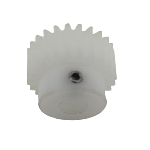 GTPBAO 1 Stück 1 Modul 20 Zähne zylindrisches Kunststoffgetriebe 4 mm 5 mm 6 mm 6,35 mm 8 mm 10 mm 12 mm Bohrung gerade Zähne Stirnradgetriebe mit Stufe Lenkungshardware(8mm bore) von GTPBAO