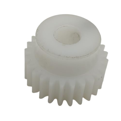 GTPBAO 1 Stück 1 Modul 25 Zähne Kunststoffzahnrad 6 mm 8 mm 10 mm 12 mm Bohrung gerade Zähne Zahnrad Ritzel 1 m 25 T mechanisches Getriebe M5-Schraube Lenkungshardware(6mm) von GTPBAO
