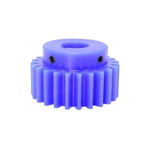 GTPBAO 1 Stück 2 Module 24 Zähne Kunststoff-Stirnrad 12 mm 14 mm 15 mm 16 mm 18 mm 20 mm Keilnutloch 2M 24T Zylindrisches Zahnrad M5-Schraube Lenkungshardware(12mm bore 4mm keyway) von GTPBAO