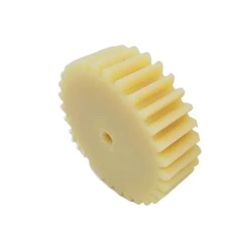 GTPBAO 1 Stück 2 Module Stirnradgetriebe 20 mm Dicke Zylindrisches Flachgetriebe 2M 12T 13T 14T 15T Nylon Gerades Getriebe 6mm Prozessloch Lenkungshardware(13T) von GTPBAO