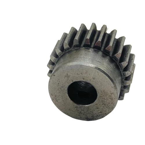 GTPBAO 1 Stück Kohlenstoffstahl gerade Zähne Zahnrad 0,7 Modul 22 Zähne Stirnradgetriebe mit Schritt 0,7 m 22 T zylindrisches Stirnradmotorritzel Lenkungshardware(6MM BORE) von GTPBAO