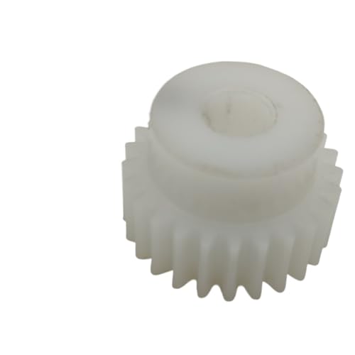 GTPBAO 1 Stück Kunststoff 0,5 m 21 Zähne Zahnrad mit geraden Zähnen 3 mm 3,17 mm 4 mm 5 mm 6 mm Bohrung 0,5 Modul 21 Zähne POM-Stirnrad mit Stufe Lenkungshardware(5mm) von GTPBAO