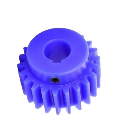 GTPBAO 1 Stück Kunststoff-Stufenzylindergetriebe 2 Modul 23 Zähne Stirnradgetriebe 12 mm 14 mm 15 mm 18 mm 20 mm Keilnutloch 2M 23T Getriebe M5-Schraube Lenkungshardware(14mm bore 5mm keyway) von GTPBAO