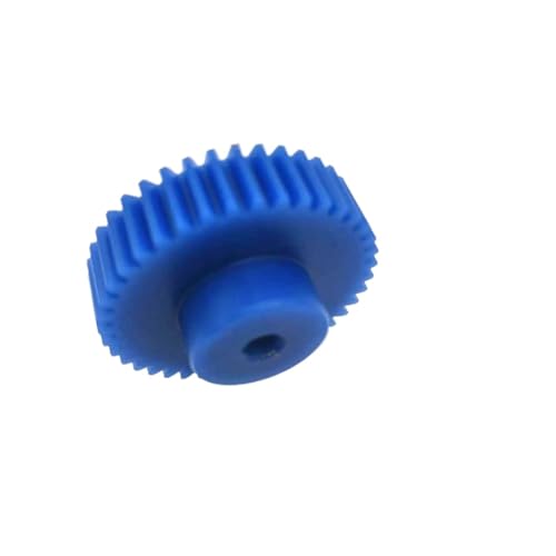 GTPBAO 1 Stück Nylon 1,5 m 16 Zähne Stufenzahnrad 6 mm 8 mm 10 mm 12 mm Bohrung gerade Zähne Ritzel 1,5 Modul 16 Zähne zylindrisches Zahnrad Lenkungshardware(6MM BORE) von GTPBAO