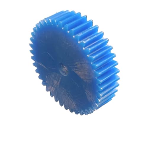 GTPBAO 1 Stück blaues Nylon 1,5 Modul flaches Stirnrad 1,5 m 60 t 62 t 65 t 70 t 75 t 80 t 90 100 Zähne zylindrisches Zahnrad 10 mm Prozessloch Lenkungshardware(64 Teeth) von GTPBAO
