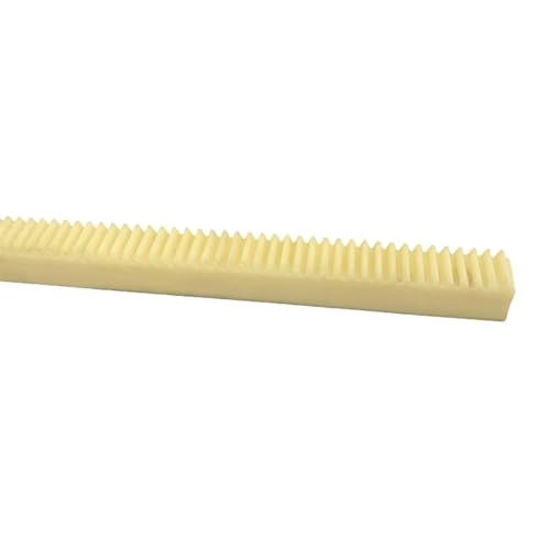 GTPBAO 1 stücke 1 Modul Kunststoff Nylon Zahnstange 10x10x100mm 10x10x200mm 10x10x500mm Gerade Zähne Ritzel Linear Moving Getriebe Schiene Lenkungshardware(100mm) von GTPBAO