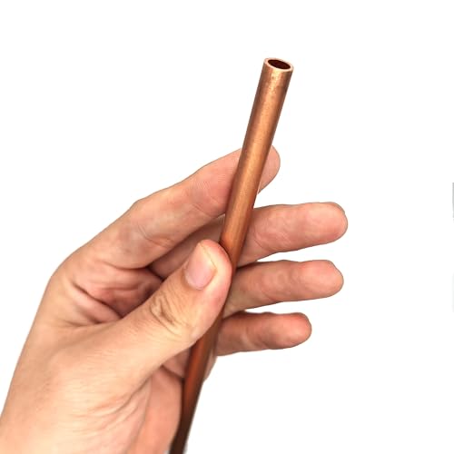 GTPBAO 100 mm gerades Kupferrohr, hohles Rundrohr for Punktschweißstifte und Lampenmastkonstruktionen gerade(19mmx15mmx100mm) von GTPBAO