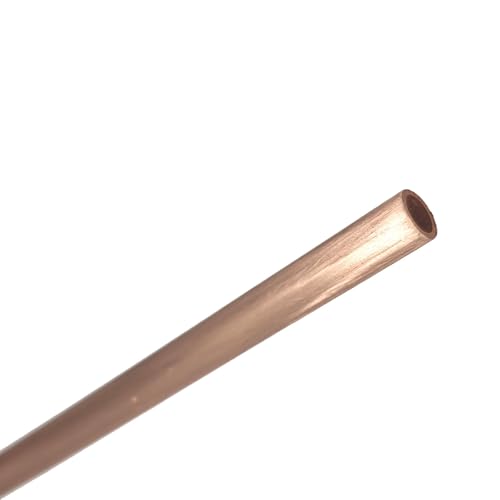 GTPBAO 11mm Kupferrohr Hohe Reinheit 99% Kupferrohr C28000 Nahtlose Kapillare 10mm 9mm 8mm 7mm gerade(70cm OD11mm x ID7mm) von GTPBAO