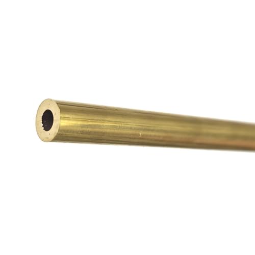 GTPBAO 500 mm Länge Gelbes Messingrohr Kapillarrohr Hohles Industrierohr 20 mm 21 mm 22 mm 23 mm 27 mm 28 mm 29 mm gerade(25x1.0x23x500mm) von GTPBAO