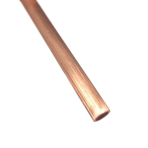 GTPBAO 99,9% reines Hartkupfer-Geraderohr, 500 mm Länge, Hohldesign for wassergekühlte Metallanwendungen gerade(OD 16 x ID10mm) von GTPBAO