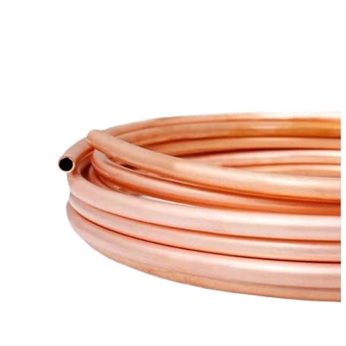 GTPBAO 99,9% reines T2-Weichkupferrohr, 2 mm, 8 mm, 14 mm, 16–19 mm, Kupferspule for Klimaanlagen und Kühlanwendungen gerade(5 meter x 8mm x 1mm) von GTPBAO