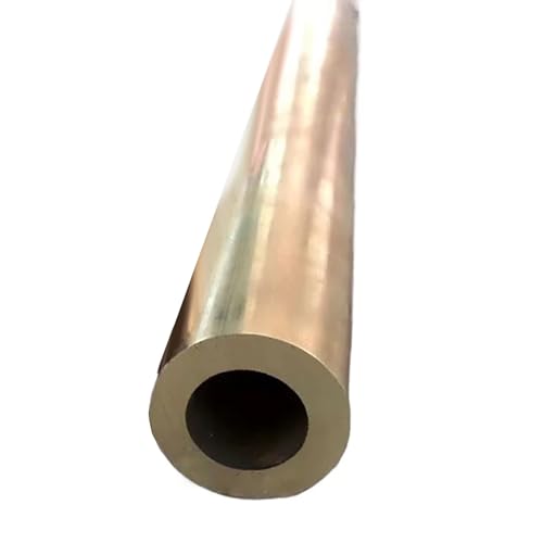 GTPBAO Hochleistungs-Messingrohr, dickwandiges Rohr, hochdruckbeständig, großer Durchmesser, 5 mm bis 50 mm gerade(OD 25 x ID 15mm 24cm) von GTPBAO