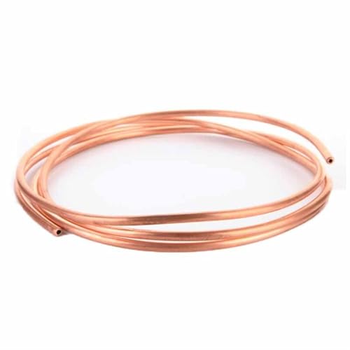GTPBAO Hochreines 99,9% weiches rotes Kupferrohr for Klimaanlagen, Kupferspulenrohr mit 0,5 mm bis 12 mm Außendurchmesser gerade(5 meter x 10mm x 1.5mm) von GTPBAO