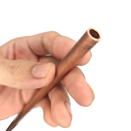 GTPBAO Hohles Kupferrohr, gerades Rundrohr, 3 mm Außendurchmesser, 1 mm Wandstärke, 500 mm, 19,7 Zoll Länge gerade(OD 10 x ID 7mm) von GTPBAO