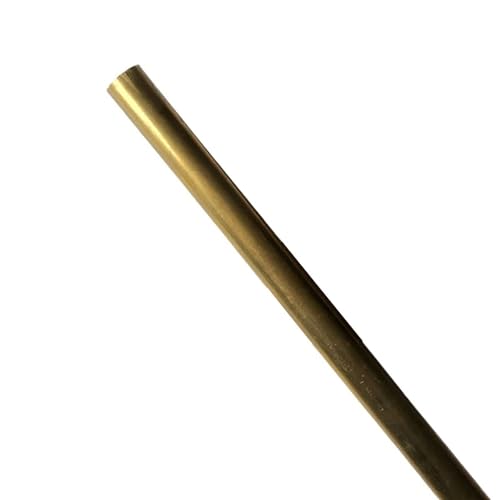 GTPBAO Kapillarhohlrohr aus Messing, dünnes H62-Messingrohr, 20 mm bis 40 mm, Wandstärke 0,5 mm, 1 mm, 2 mm, 3 mm gerade(35x3mm) von GTPBAO