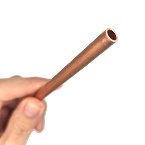 GTPBAO Kupferrohr 0,2 mm Wandstärke 2 mm 8 mm Außendurchmesser 300 mm Länge Hohl Gerade Rundrohr Kupferrohr Dünnwandig gerade(OD 3 x ID 2.6mm) von GTPBAO