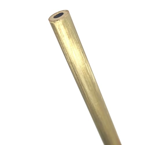GTPBAO Legiertes Messingrohr 0,8 mm bis 11 mm for Wasserrohre und Bilderschienenstangen gerade(3x0.2x300mm) von GTPBAO