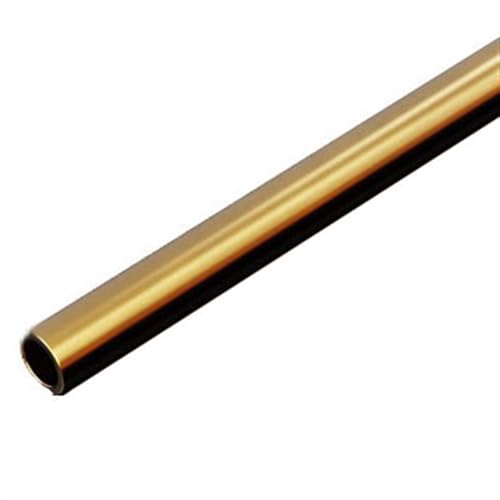 GTPBAO Messing-Hohlmetallrohre, 36 mm bis 55 mm, Rohr for Schutzhüllen for Drähte und Kabel gerade(38x2x100mm) von GTPBAO