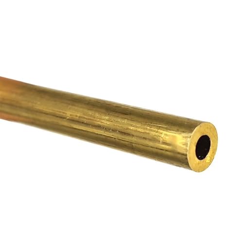 GTPBAO Messingrohr 1 mm Wandstärke 3 mm 27 mm Außendurchmesser Messingrohr 100 mm Länge Gerades Rohr Dünne Wand Kleiner Durchmesser gerade(OD 3 x ID 1mm) von GTPBAO
