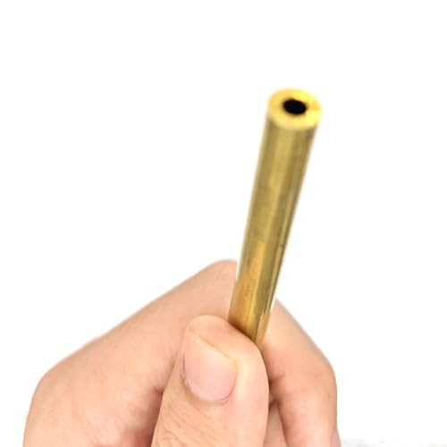 GTPBAO Messingrohr H62, Messingrohr, Außendurchmesser 45 mm, Innendurchmesser 41 mm, 42 mm, 43 mm, Kapillarhohl gerade(OD45mm ID43mm 500mm) von GTPBAO
