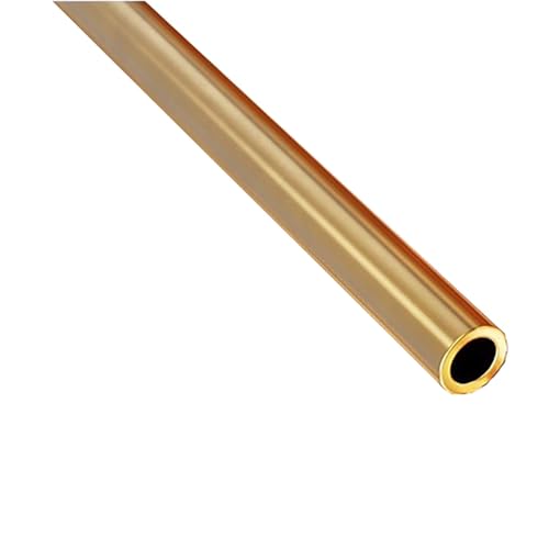 GTPBAO Messingrohre for Warm- und Kaltwasserversorgungssysteme, Geländer for Handläufe und Sanitärprojekte gerade(7x0.5x100mm) von GTPBAO