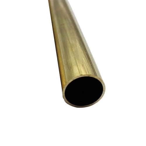 GTPBAO Messingrohre. Vielseitige Metallrohre for Basteln von Bilderleisten und Duschvorhangstangen. gerade(10x0.5x250mm) von GTPBAO