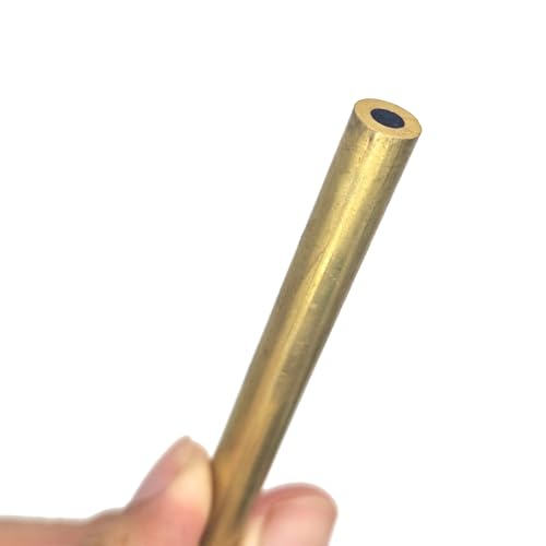 GTPBAO Messingrohrhülsen for Basteln von Metallrohren mit einem Durchmesser von 0,8 mm bis 7 mm for die Anwendung als Schieber for die optische Achse gerade(2x0.5x350mm) von GTPBAO