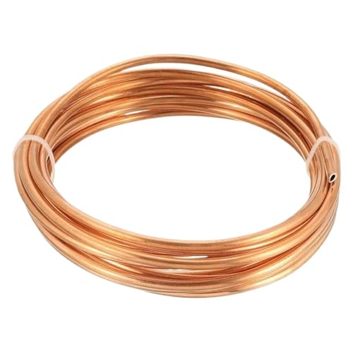 GTPBAO T2 99,9% reines rotes Kupfer-Spulenrohr, weiches Kühlrohr for die Filtration von Aquarien, Größe 2 mm bis 8 mm gerade(12mm x 1.5mm) von GTPBAO