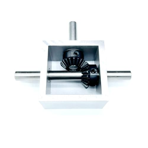 Getriebe 90-Grad-Kegelrad-Kommutator 1 zu 1 Eckgerät Mechanisches Modul 10-mm-Welle Rechtwinkliges Getriebe Lenkrichtung Getriebe 90-Grad-Kegelrad-Kommutator 1 zu 1 Eckgerät Mechanisches Modul 10-mm-Welle Rechtwinkliges Getriebe Lenkrichtung von GTPBAO