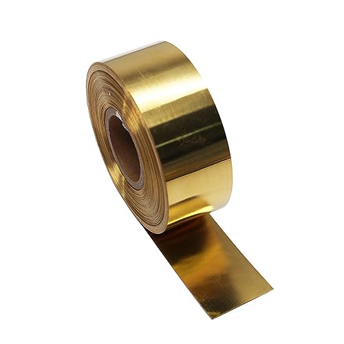 Metallplatte Messing-Flachstange, dünnes Messingblech, 0,1 mm, 0,2 mm, 0,3 mm, 0,4 mm, 0,5 mm, 0,6 mm, 0,7 mm, 0,8 mm, 1 mm, Breite 10 mm bis 50 mm kupfer mechanisch (Size : 0.3x40x2000mm 1pc) von GTPBAO