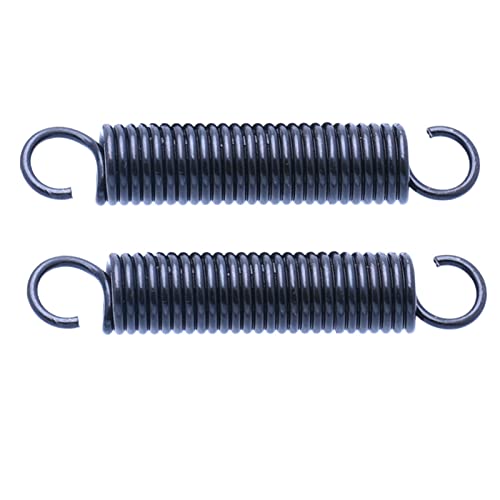 Spannung Rückzug 2 stücke, Drahtdurchmesser 1,4 mm, Außendurchmesser 10 mm, Länge 30-100mm, Federstahlverlängerungfeder mit Haken Kleine Federn Haken Expansion (Size : 1.4x10x80mm) von GTPBAO