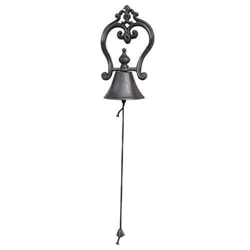 Türglocke Gusseisen Glocke Hängende Glocke Im Europäischen Stil – Gusseiserne Türklingel für Die Haustür Schule Lebensmittelgeschäft Wandskulptur Restaurant-Glocken Türglocke Gusseisen Glocke Hängende Glocke Im Europäischen Stil – Gusseiserne Türklingel für Die Haustür Schule Lebensmittelgeschäft Wandskulptur Restaurant-Glocken von GTPBAO