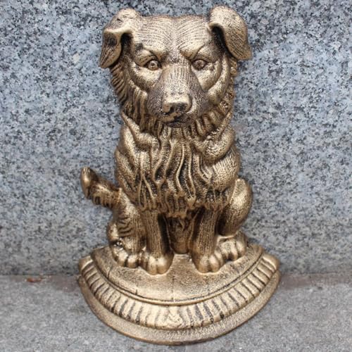 GTPBAO Türstopper Cast Iron Door Stop Beschwerter Türstopper, Um Die Tür Offen Zu Halten, Antike Kupferfarbe, 3,5kg, Hundetür-Widerstand für Zuhause Badezimmer Büro Bauernhaus GTPBAO Türstopper Cast Iron Door Stop Beschwerter Türstopper, Um Die Tür Offen Zu Halten, Antike Kupferfarbe, 3,5kg, Hundetür-Widerstand für Zuhause Badezimmer Büro Bauernhaus von GTPBAO