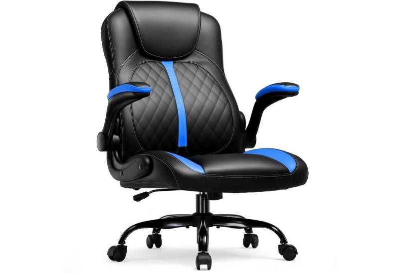 GTPLAYER Gaming-Stuhl Bürostuhl Gaming Stuhl Ergonomischer Schreibtischstuhl Drehstuhl (Packung), Gamer Stuhl mit verstellbaren Armlehnen Belastung 150 kg von GTPLAYER